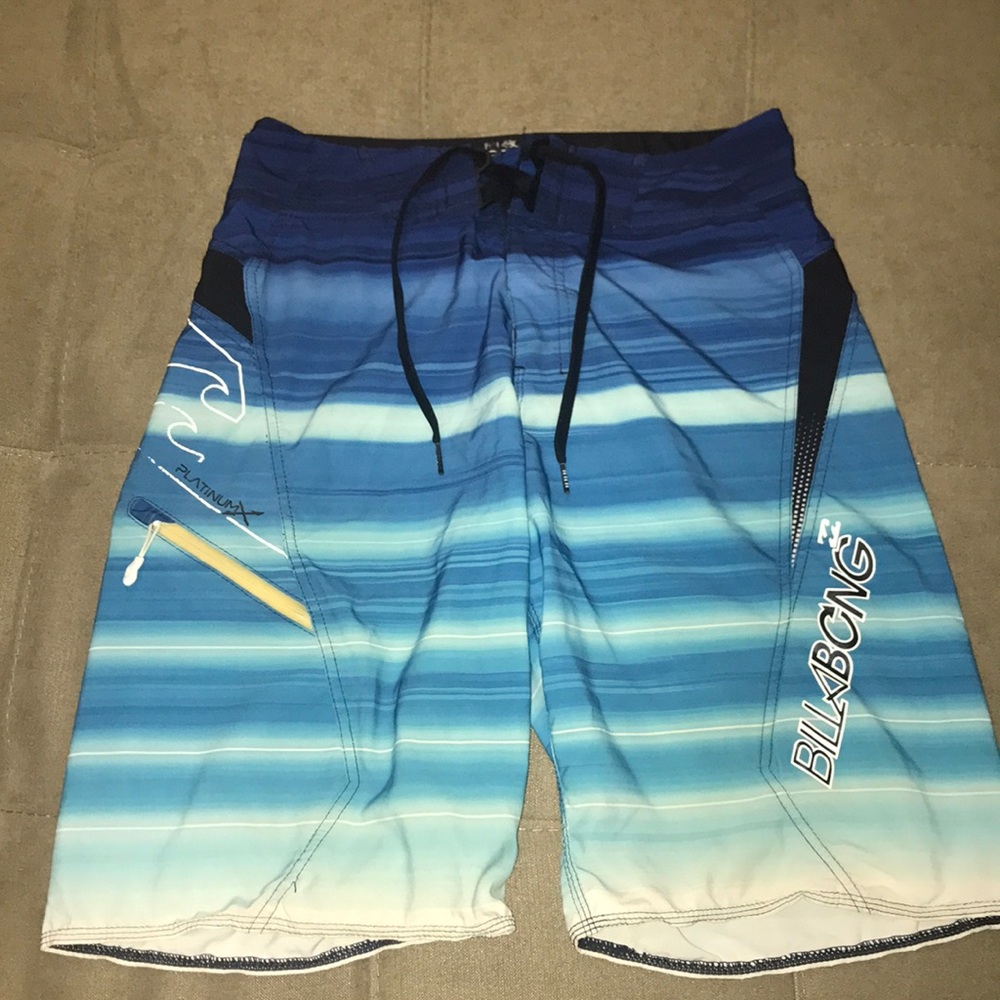 Blue billabong men's board shorts